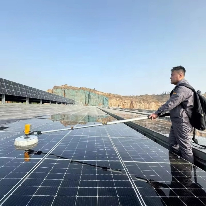 Zelv X3 SIngle Head Brush Solar Panel Cleaning Brush