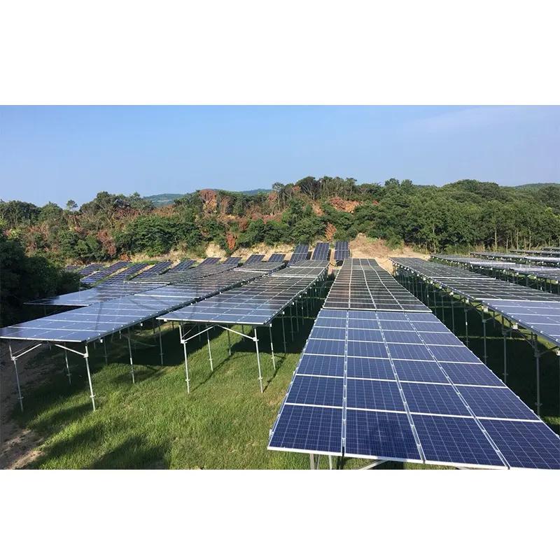 Customizable Solar Panel Mounting System Aluminum Solar Ground Bracket Ground Solar Panel Mounts for Ground