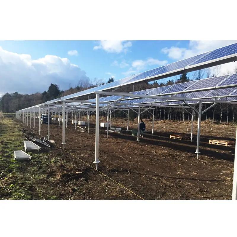 Cheap Solar Energy System Panels Flat Roof Landscape Mounting Frame Bracket Factory Outlet