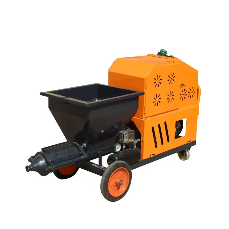 Industrial Mortar Sprayer Wall Plastering Machine Cement Spray Machine for Engineering Plastering Tasks